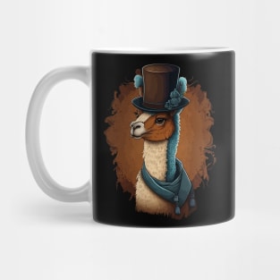 Alpaca With Top Hat Mug